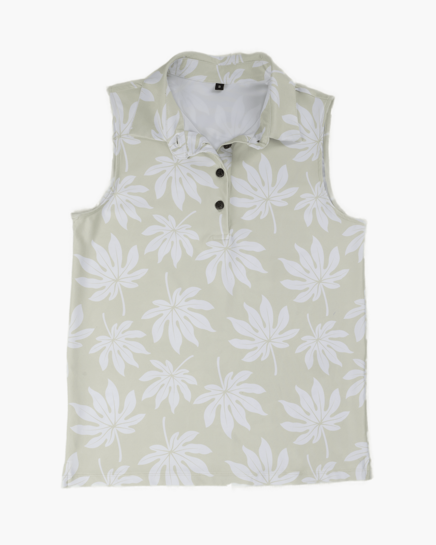 THE SANDY SHORES - LADIES SLEEVELESS POLO