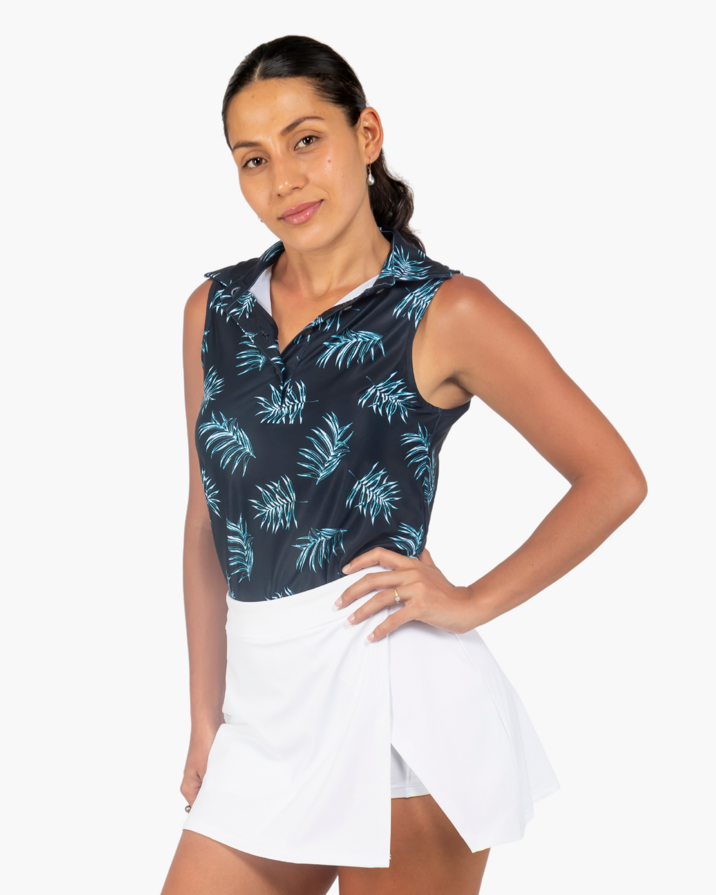 THE OCEAN BREEZE - LADIES SLEEVELESS POLO